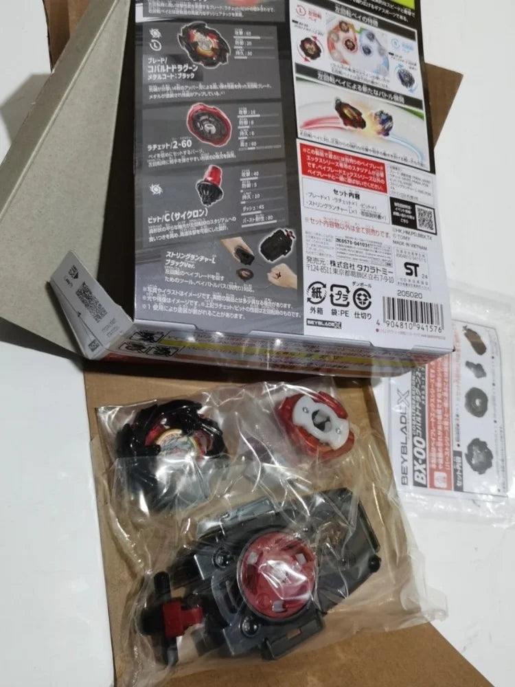 New In Stock Original Takara Tomy Bey X Bx-00 Cobalt Dragoon 2-60c For Birthday Gifts And Christmas Collections Beyblade Générations