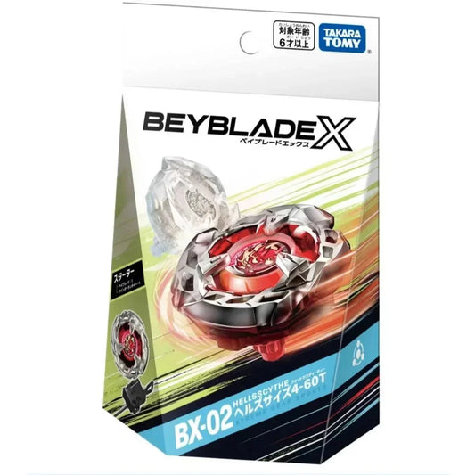 Takara Tomy Beyblade X BX-02 Starter Hells Scythe 4-60T Beyblade Générations